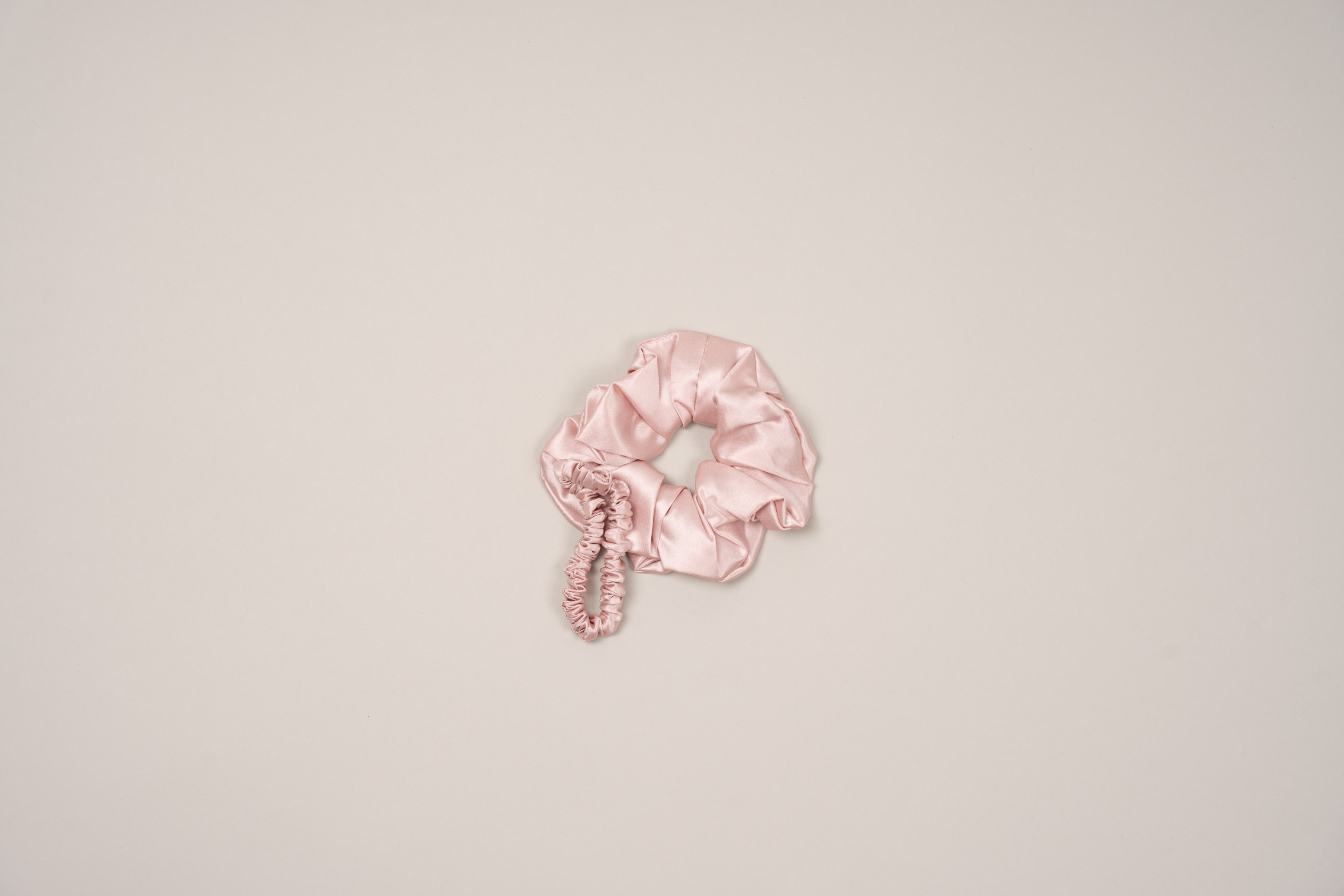 Silk Scrunchie - Rosé