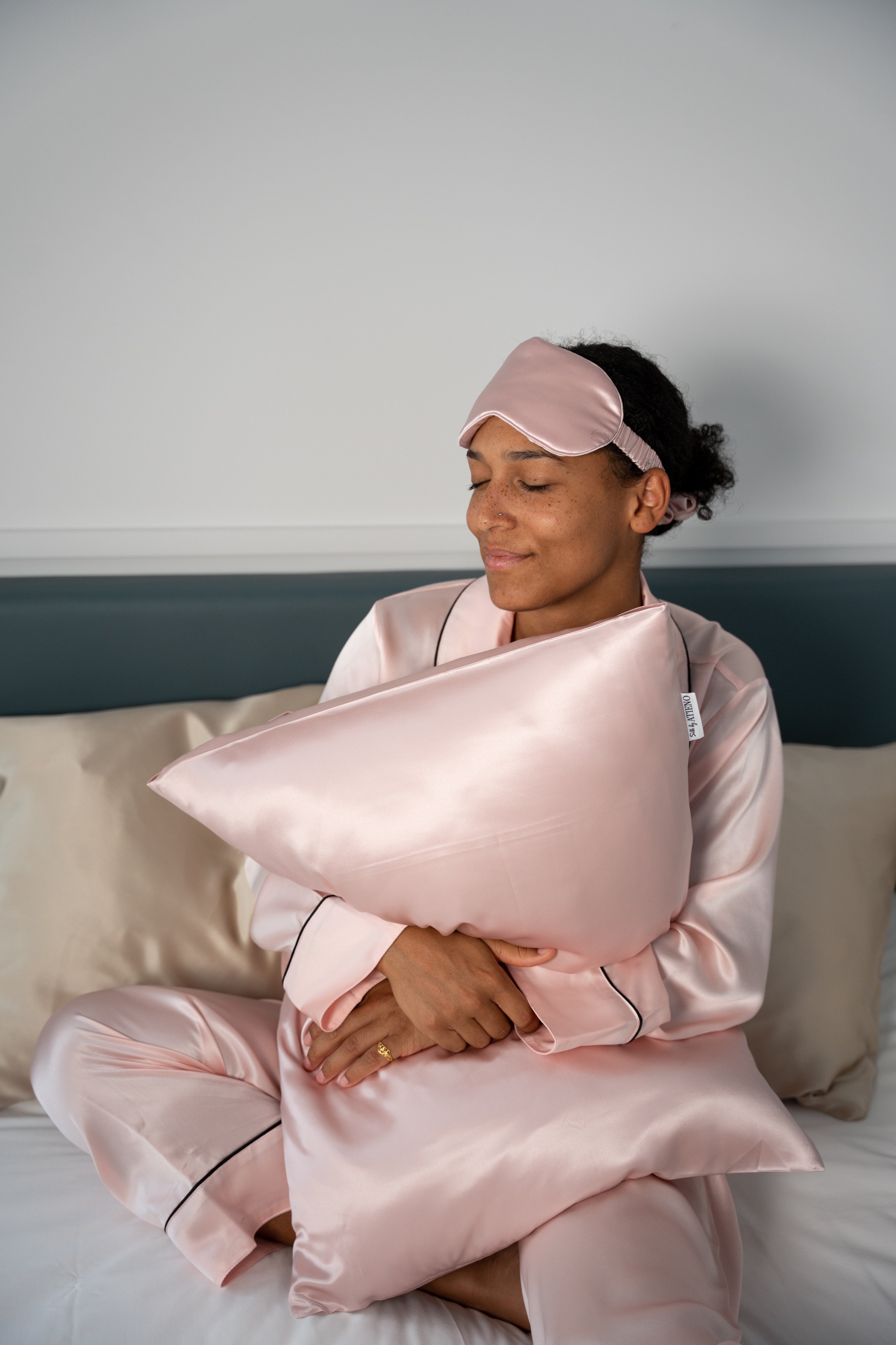 Silk Duvet Cover - White