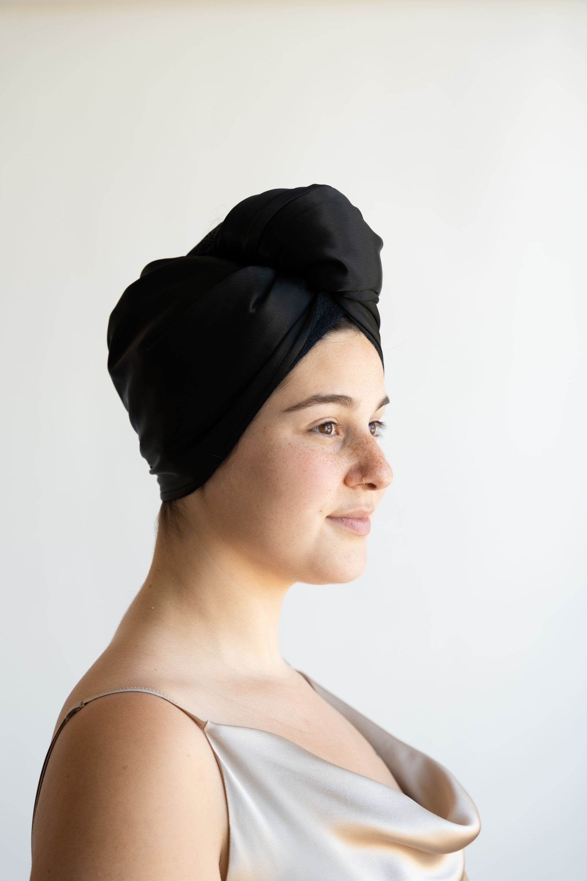Seiden-Bambus Haarturban